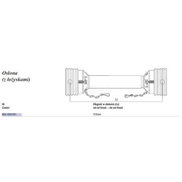 Cpl. couverture 510mm