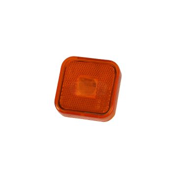 Kryt štvorec obrysového svetla - žltý HORPOL