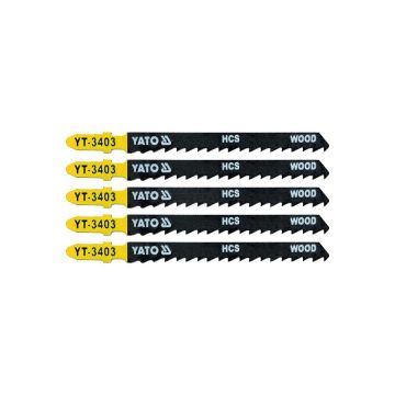T-Type Jigsaw Blade, 6 TPI for Wood YATO 5 pcs