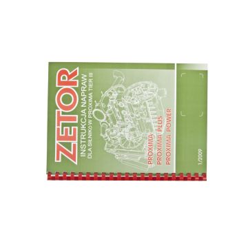 Návod na opravu motora PROXIMA PL 222212522 TIER 3 PL Zetor
