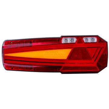 Rear combined light,right MAVIC with reflective triangle, 6-function HORPOL