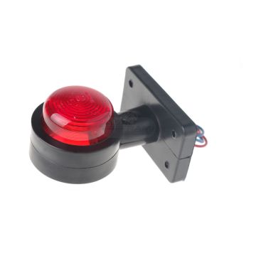 Combiné feu de position avant-arrière, 12V-24V + 15cm câbles LgY-S 0,75mm2