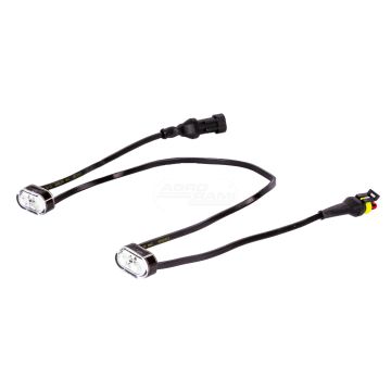 Sada 2 univerzálnych pracovných lámp HORPOL na osvetlenie pracovného priestoru strojov HORPOL