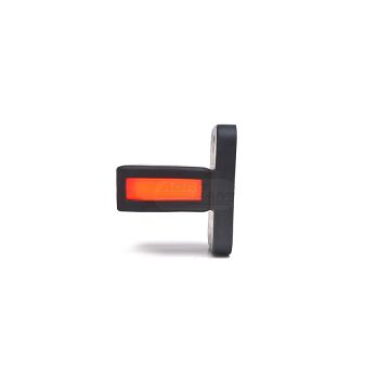 Feu de position combiné LED avant-arrière-latéral, 12V–24V, avec câble de 35 cm WAŚ