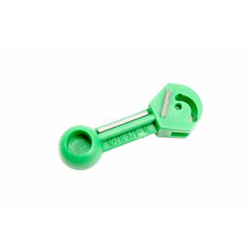 Hand lever green short