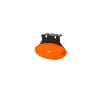 Feu de position latéral combiné LED, 12V–24V, avec catadioptre et câble de 22 cm WAŚ