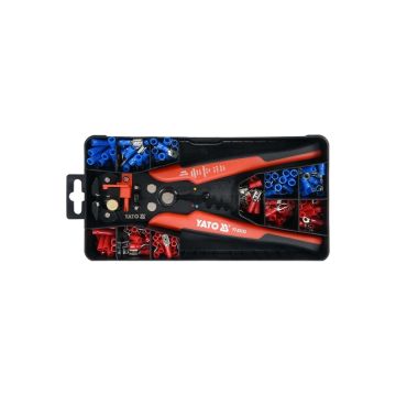 Multifunkčný odizolovací stiahnutý nástroj s príslušenstvom na izolované konektory YATO 191 ks