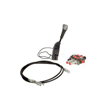 2-section distributor + electric joystick (button)