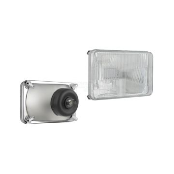 Élément optique type H4, entraxe des supports 150x90 (feux : croisées, de route) WESEM