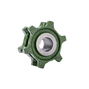 Scraper chain sprocket NK11 spheroidal