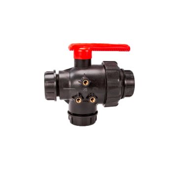 Zawór kulowy 3-drożny PROLINE 1 1/2" ZK1-5CALA Agroplast