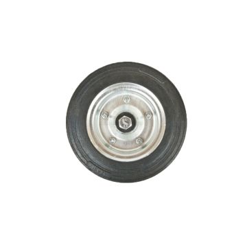 Roue en métal caoutchouté, dégagement 200x40 KMG KMG-200/7 PRODUIT POLONAIS