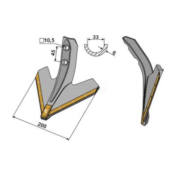 KOCKERLING HUSÍ HLAVA S KARBIDEM 504032 IND