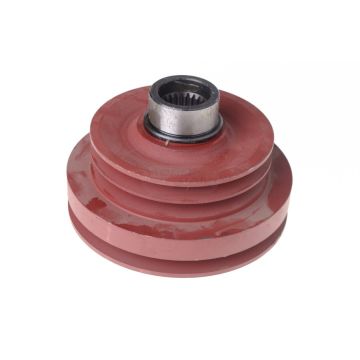 Poulie avec coupeur, 3 bandes