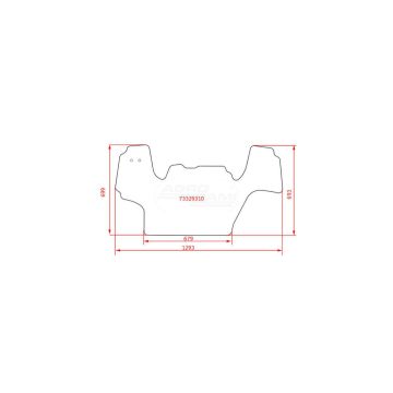 Tapis de sol (trackmat/velours)