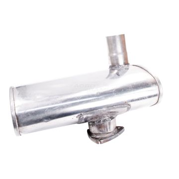 Silencieux d'échappement INOX, acier inoxydable 30/165-123 3388432M2 ,WLOT  FI- 64 - L 410 MM POWER SILENCER