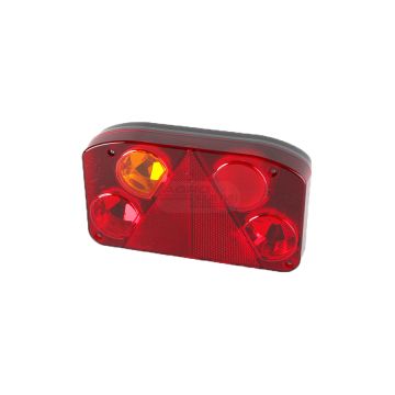 Kombinované zadné svetlo s reflexným trojuholníkom HOR 68 - ľavé HORPOL