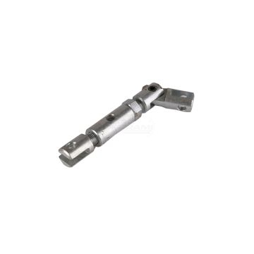 Lower discharge adjustment cable