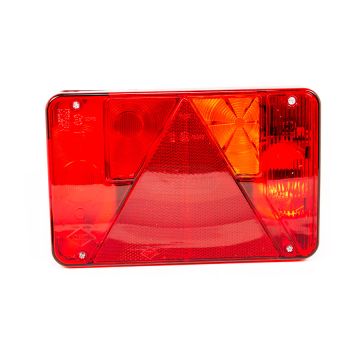 Rear combination lamp with reflector triangle HOR 45, single turn signal - right HORPOL