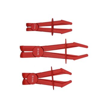 Uhly lisovania na káble s kvapalinou YATO 3 ks