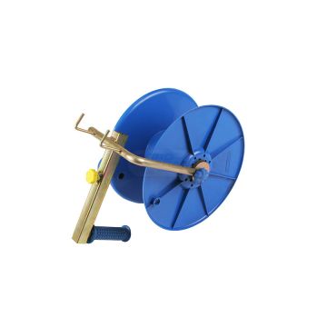 Navijak so zámkom, brzdou a háčikmi na zavesenie na tyč Pomelac