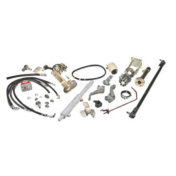 Power steering system, belt drive.