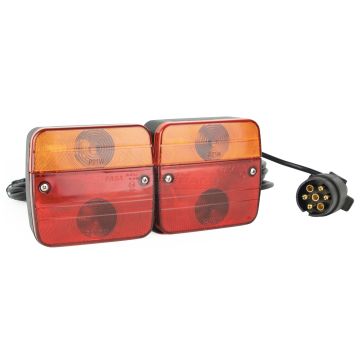 Feux arrière combinés, câblés avec aimant 12-24V TT TECHNOLOGY TT.12003A