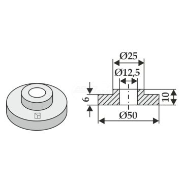 VNĚJŠÍ POUZDRO FI=50 IND