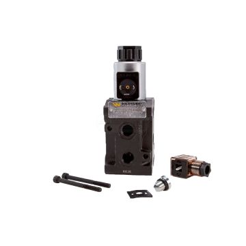 Divider, valve, directional solenoid control solenoid valve W-E38DVS6/2 (DVS6/50 L/MIN) G6/3" 50L (24V DC)