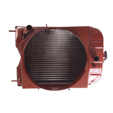 Radiator with tunnel