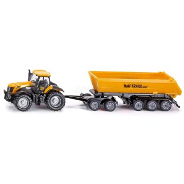 Traktor Siku S1858 s vozíkem a sklápěčkou