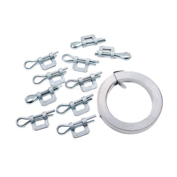 BANDE DE RUBAN 5M+10 FERMETURE ÉCLAIR