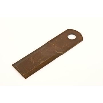 Movable forage harvester knife, H-173mm, width 50mm, hole 20mm, thickness 4mm