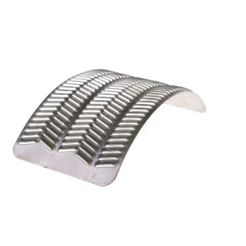 Slanted slotted sieve