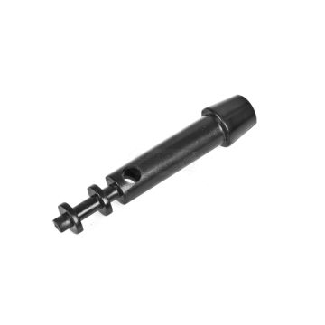 Station cock with plastic tip