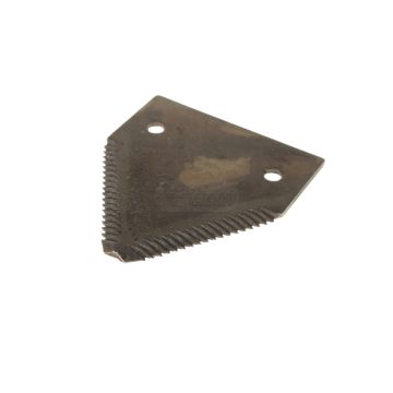 Scythe blade H-82.55mm, Width 76mm, Hole 6.6mm, opening width 50.5mm, for edge 34mm - pack of 25 pieces