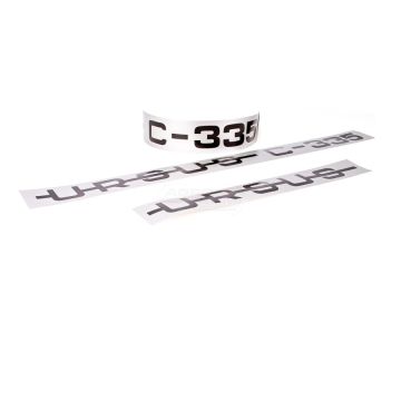 A set of Ursus C-335 stickers