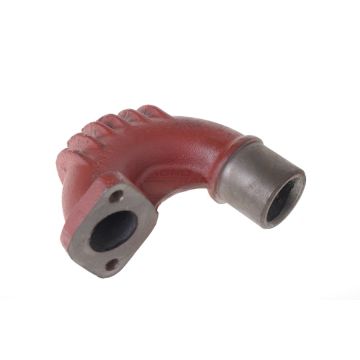 Coude court, 2 trous