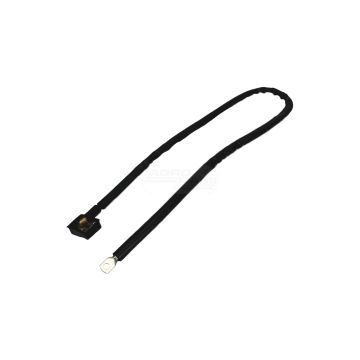 Câble de masse avec pince + cosse à œillet M10, longueur 160 cm, 50 mm² Expom Kwidzyn PMM50160M10EX