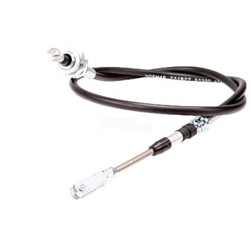 Hydraulické ovládacie lanko.MITA 1300mm-ČERVENÉ