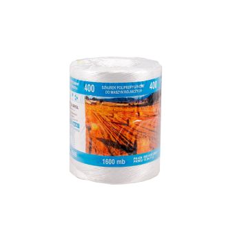 Zemědělský provaz 2500 tex 1600 m 4 kg bílý TEGAFOL