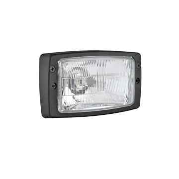 Frontscheinwerfer Typ H4 mit Rahmen 184x102 WESEM