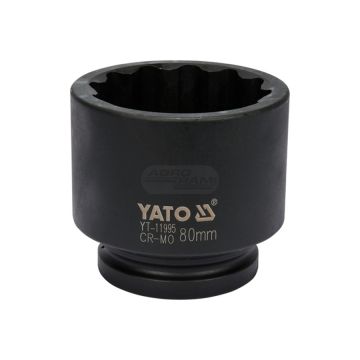 Udarová zásuvka YATO 1" 80 mm