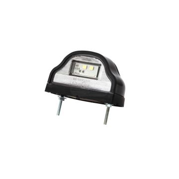 LED osvetlenie ŠPZ, jednofunkčné, 12V–24V, s káblom 17 cm WAŚ