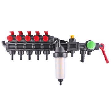 Hydraulický sekcionálny rozvádzač HD comp, 5+1