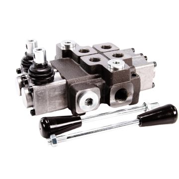 2-sekční hydraulický rozvaděč, max. průtok 40L W-ROZ40L/2 WARYŃSKI Waryński