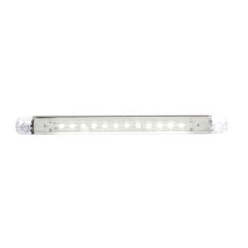 Feu de position avant à LED, monofonction, 12V–24V, avec câble de 38 cm WAŚ