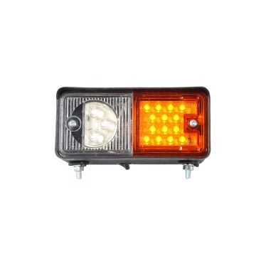 Feu avant droit combiné LED, 12V–24V, avec câble de 185 cm WAŚ