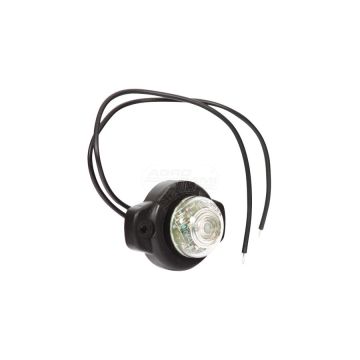 Feu de position latéral LED, mono-fonction, 12V–24V, avec câble de 22 cm WAŚ