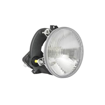 Projecteur avant type H4 avec correcteur électrique (feux: croisement, route, position) WESEM